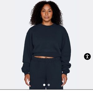 Set Active Cropped Crew Neck